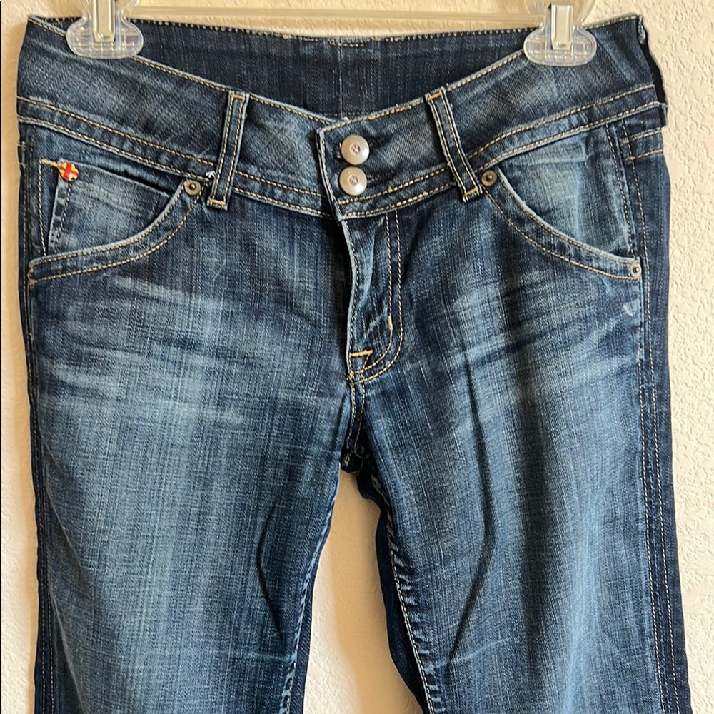 Hudson: Stylish Blue Denim Jeans
